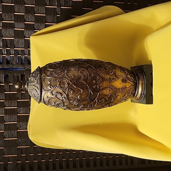 Pier 1 Accents Large Bronze Decorative Vase Poshmark